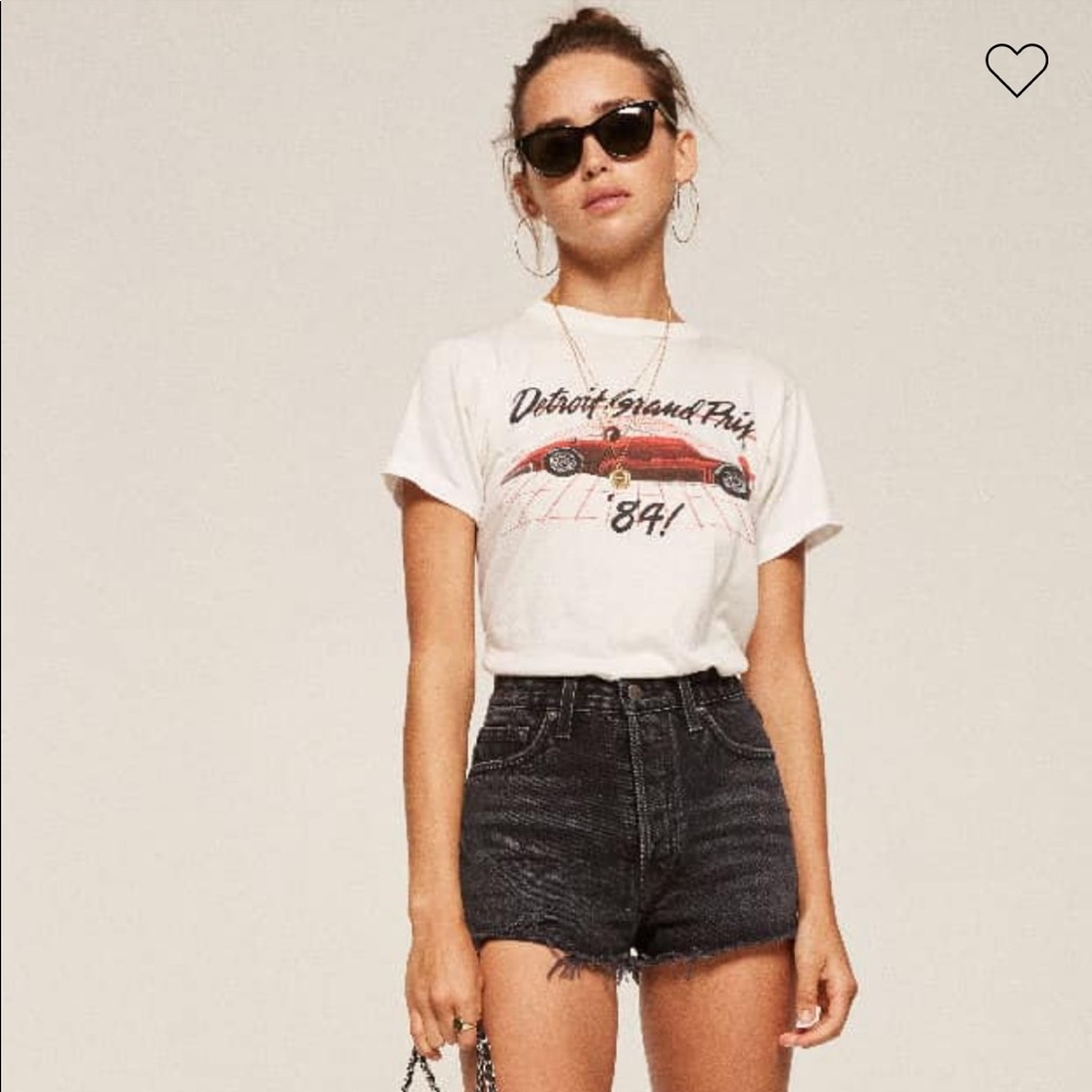Black Reformation Jean Short in Pacific Size 24 XS